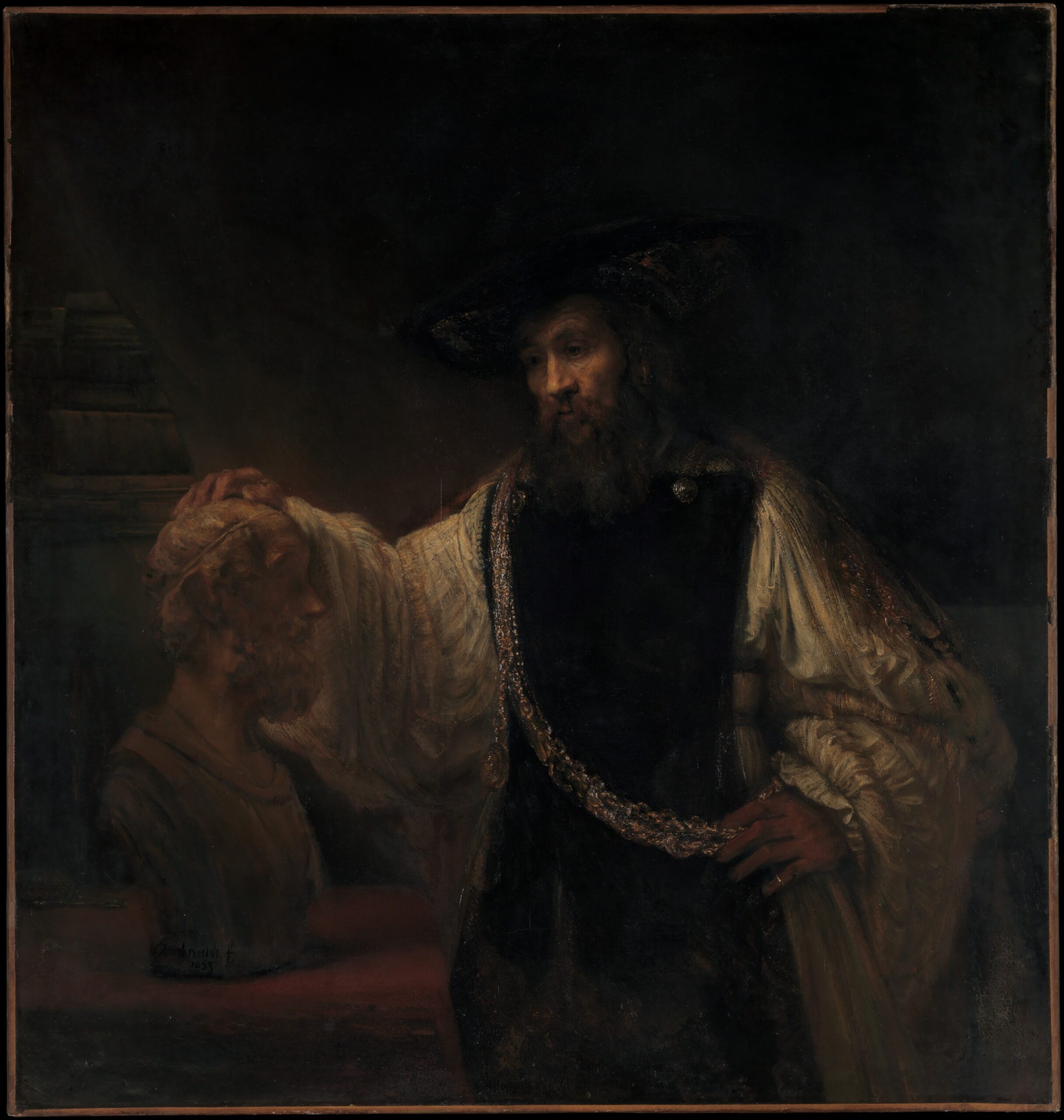 Rembrandt’s Philosopher of Light: Aristotle with a Bust of Homer (1653)