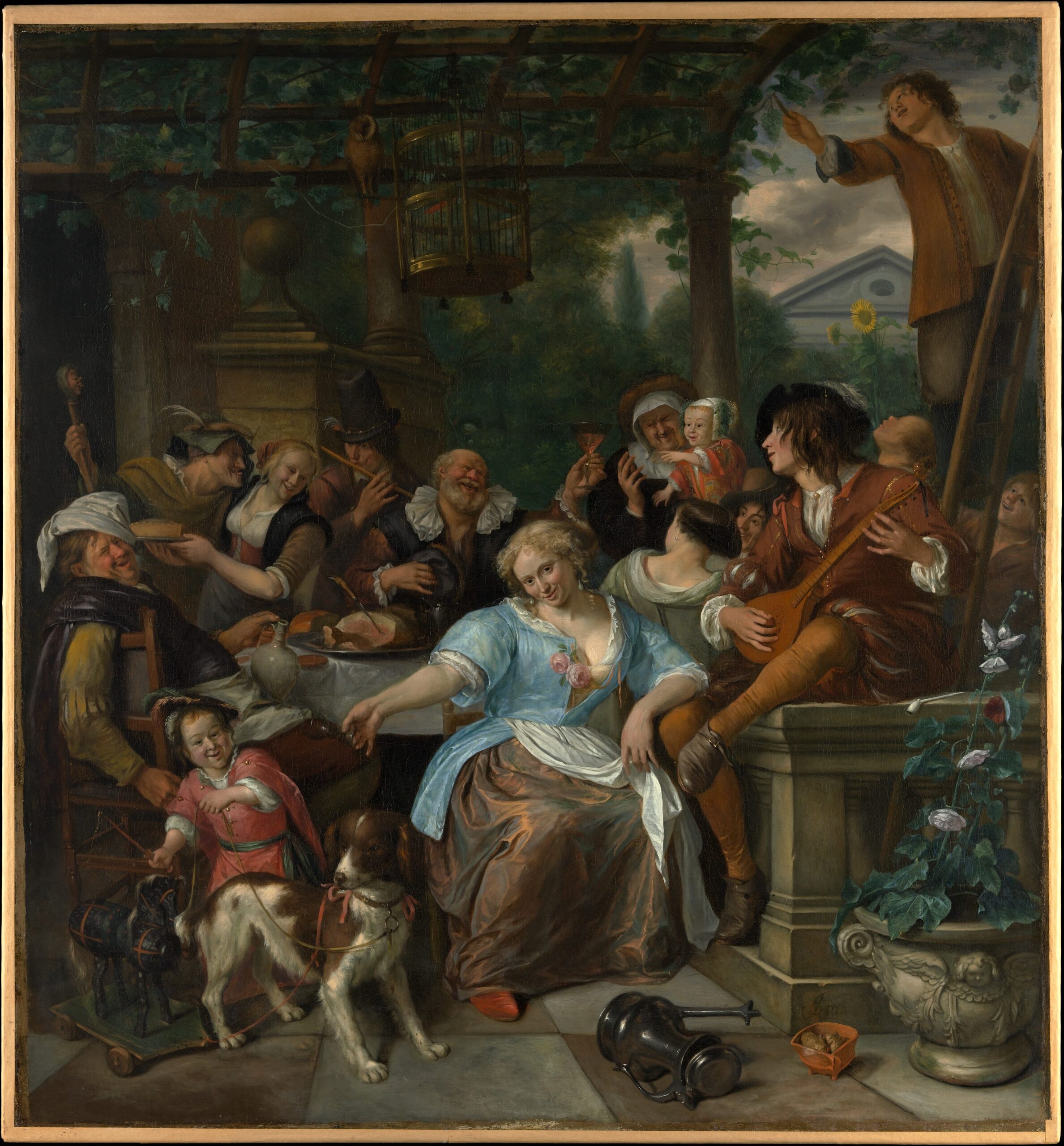 Painter’s Anecdote: Jan Steen, Spilled Beer, and the Art of Chaos